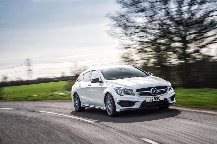  Mercedes-AMG CLA45 Shooting Brake 2015 года  (UK) (фото 9 из 30)